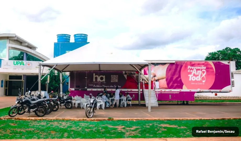 Saúde: Exames de mamografia e preventivo são oferecidos gratuitamente até sexta na UPA Moreninha