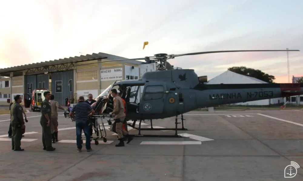 Balanço: operações aeromédicas da Marinha salvaram vidas no Pantanal