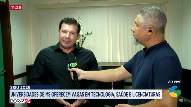 SISU 2026: UNIVERSIDADES DE MS OFERECEM VAGAS EM TECNOLOGIA, SAÚDE E LICENCIATURAS