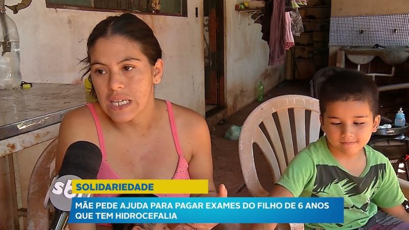 Em Campo Grande: Mãe implora por ajuda para custear despesas médicas para filho de 6 anos com hidrocefalia