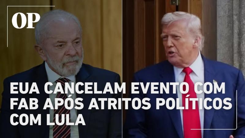 EUA cancelam evento com FAB após atritos com governo Lula